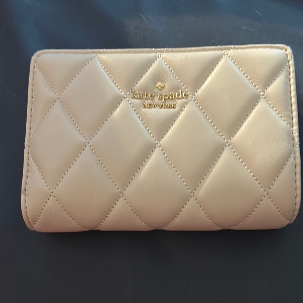 Kate Spade Cream Quilted Women's Bag